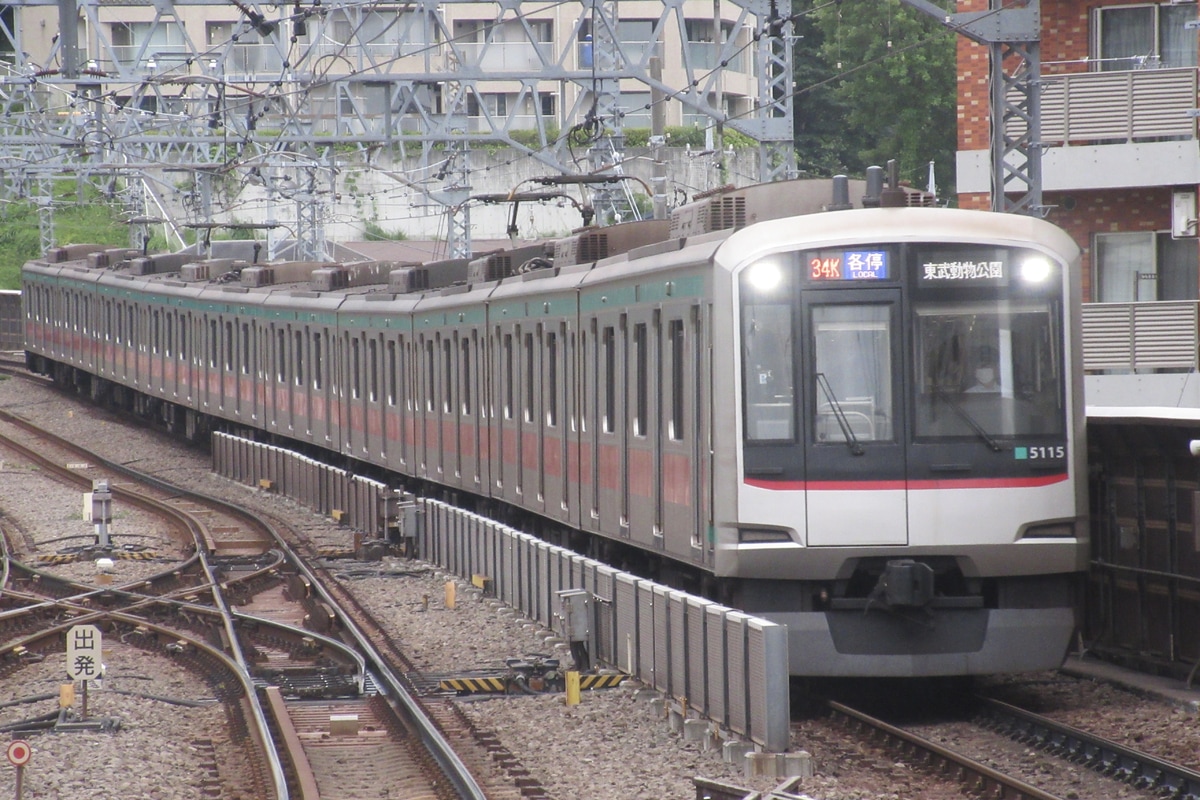 東急電鉄 長津田検車区 5000系 5115F