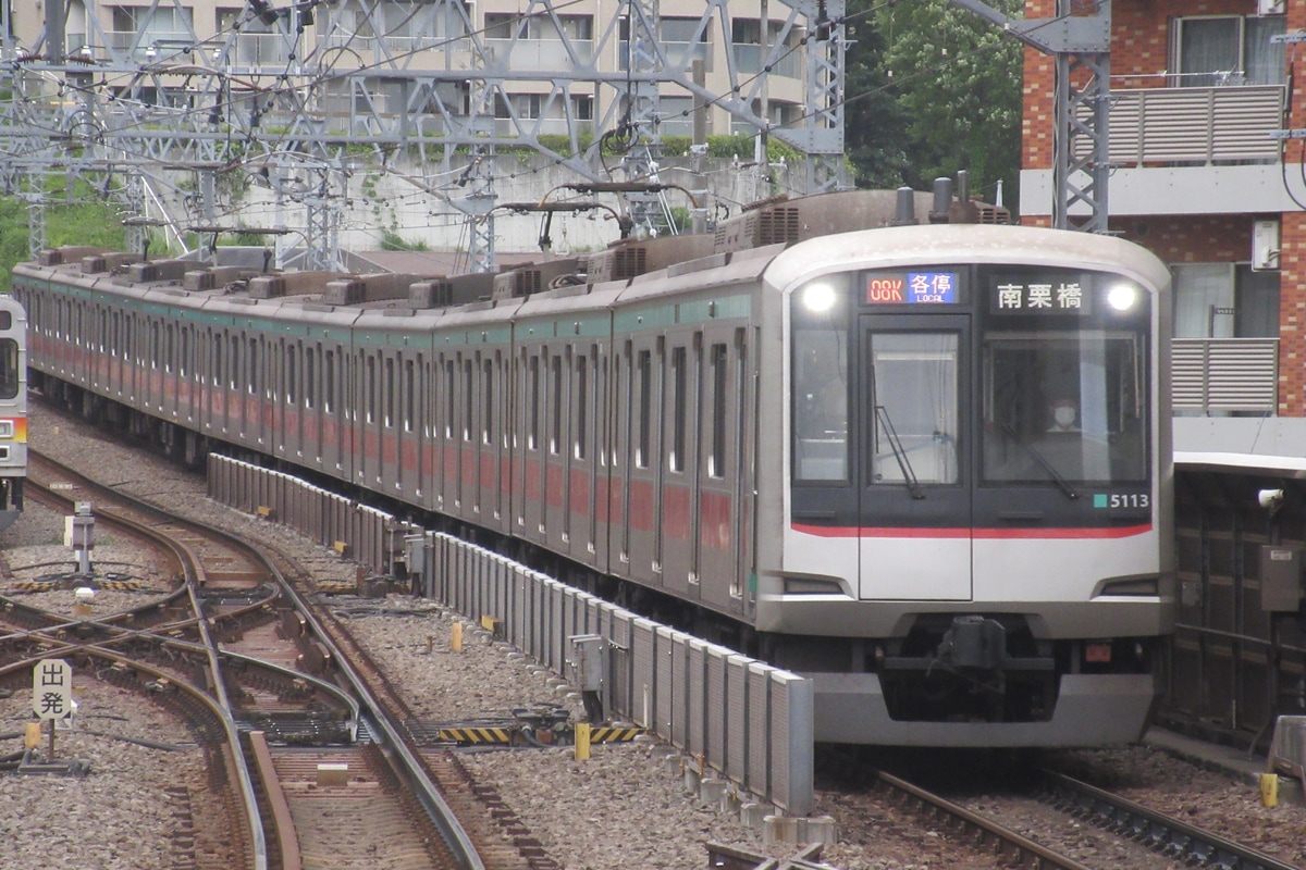 東急電鉄 長津田検車区 5000系 5113F