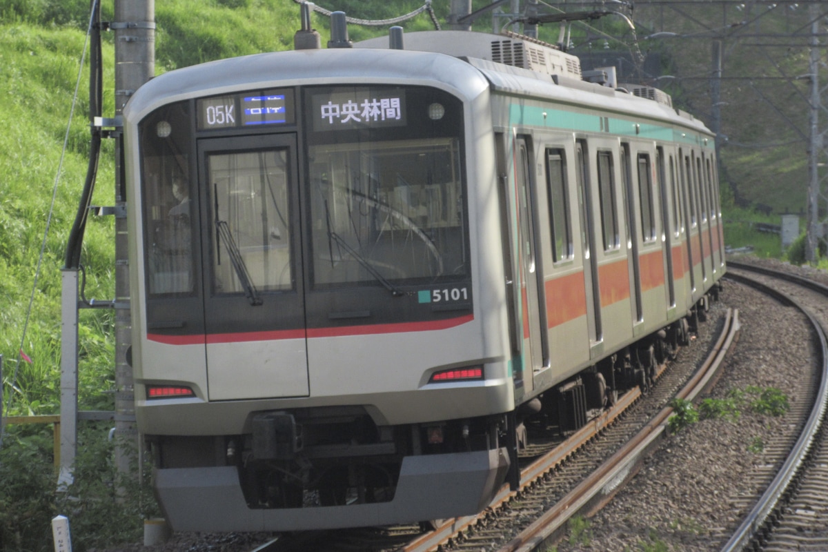 東急電鉄 長津田検車区 5000系 5101F