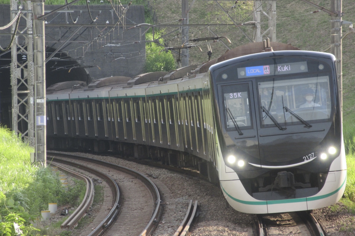 東急電鉄 長津田検車区 2020系 2127F