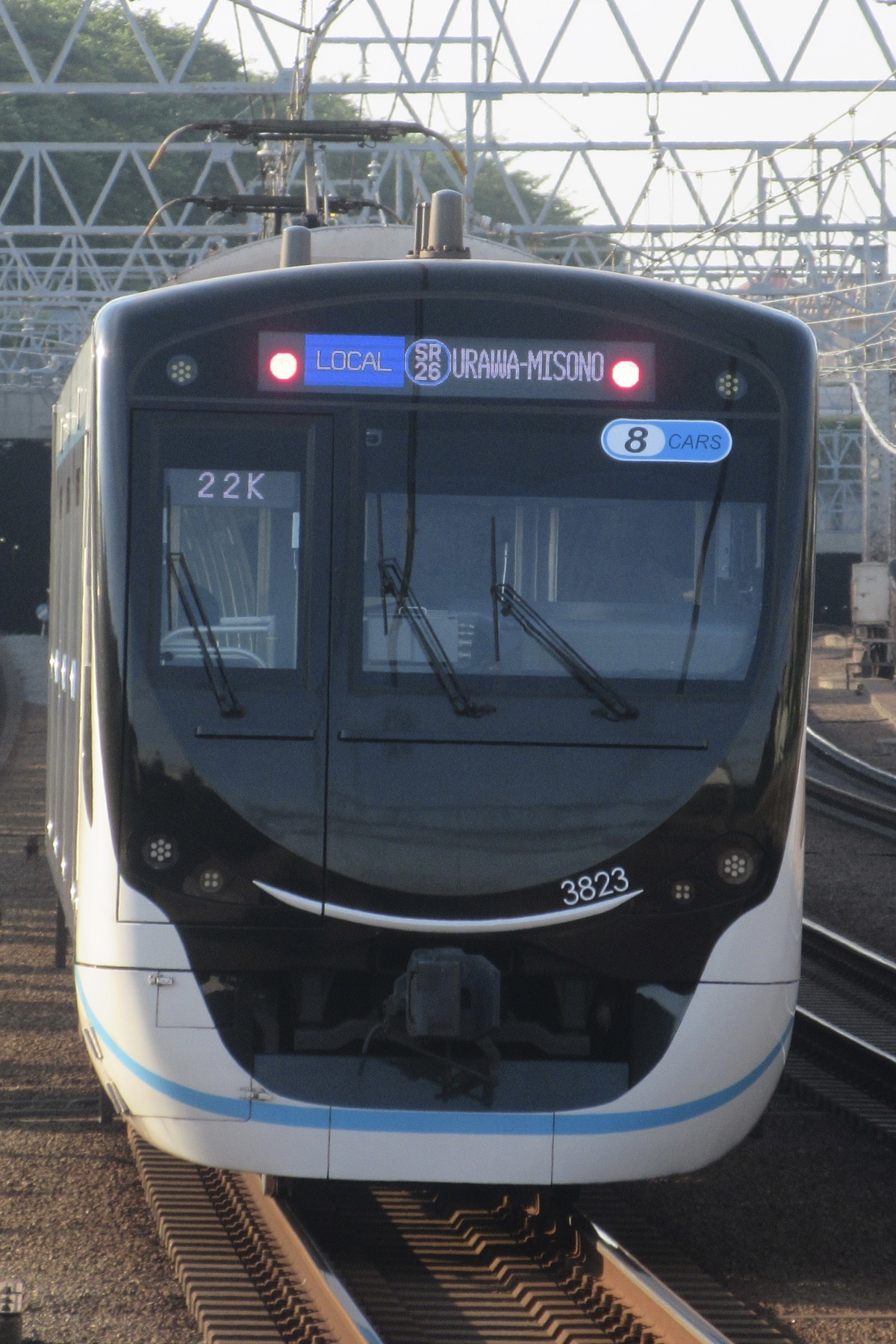 東急電鉄 元住吉検車区 3020系 3123F