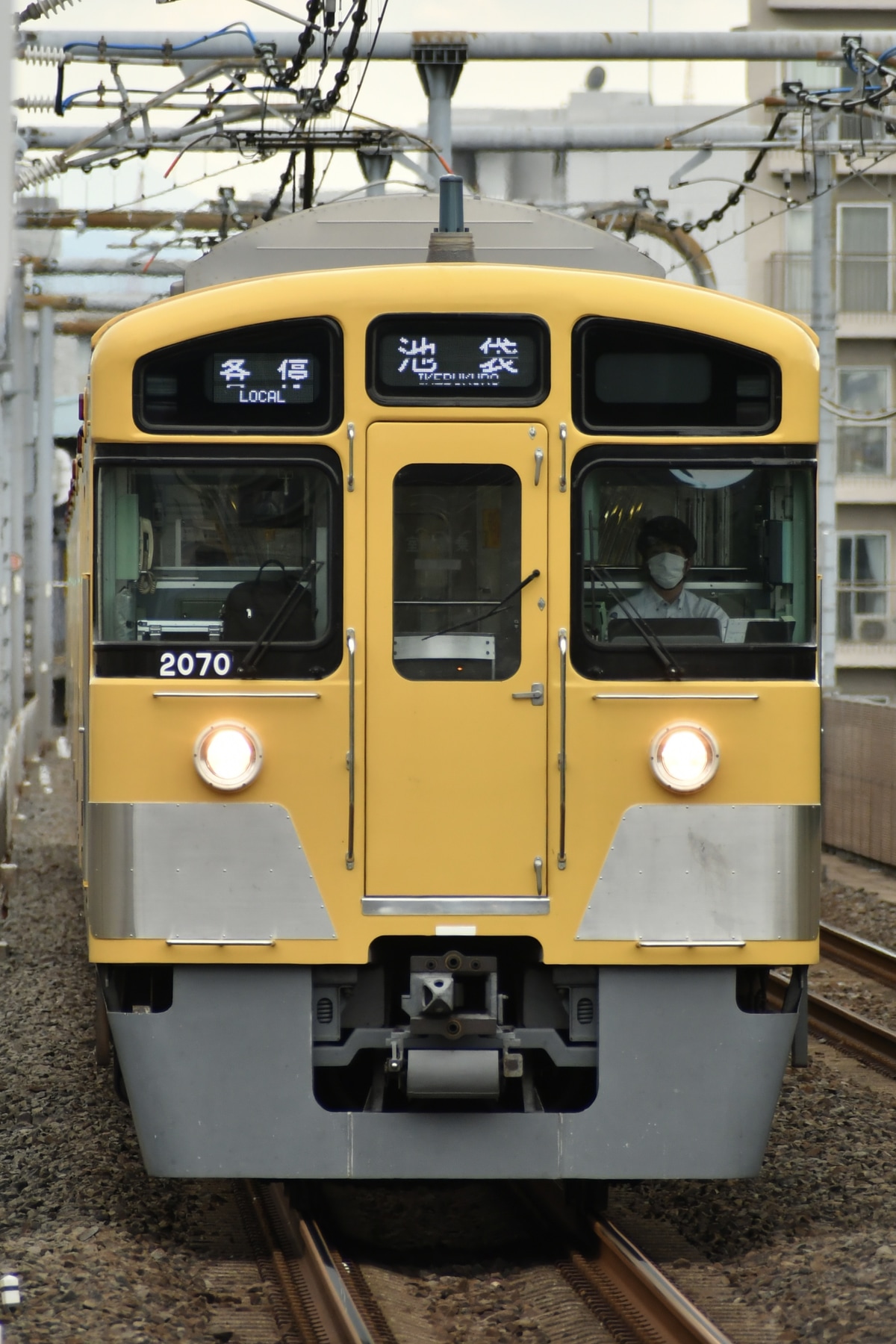 西武鉄道 小手指車両管理所 新2000系 2070F