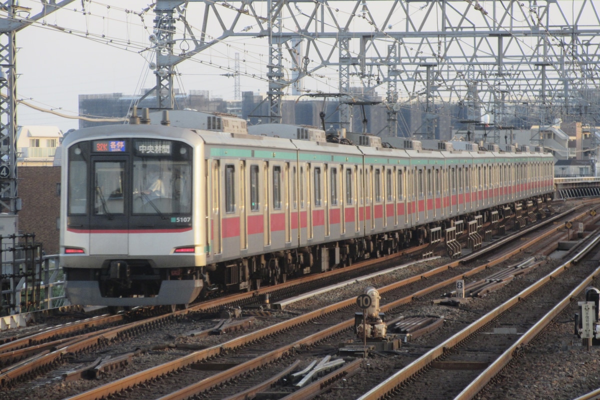 東急電鉄 長津田検車区 5000系 5107F