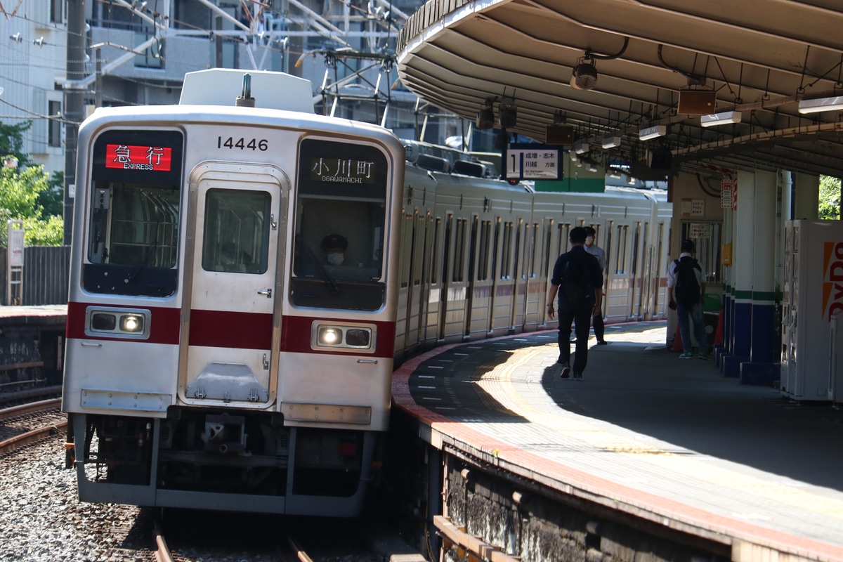 東武鉄道 森林公園検修区 10030系 11446F