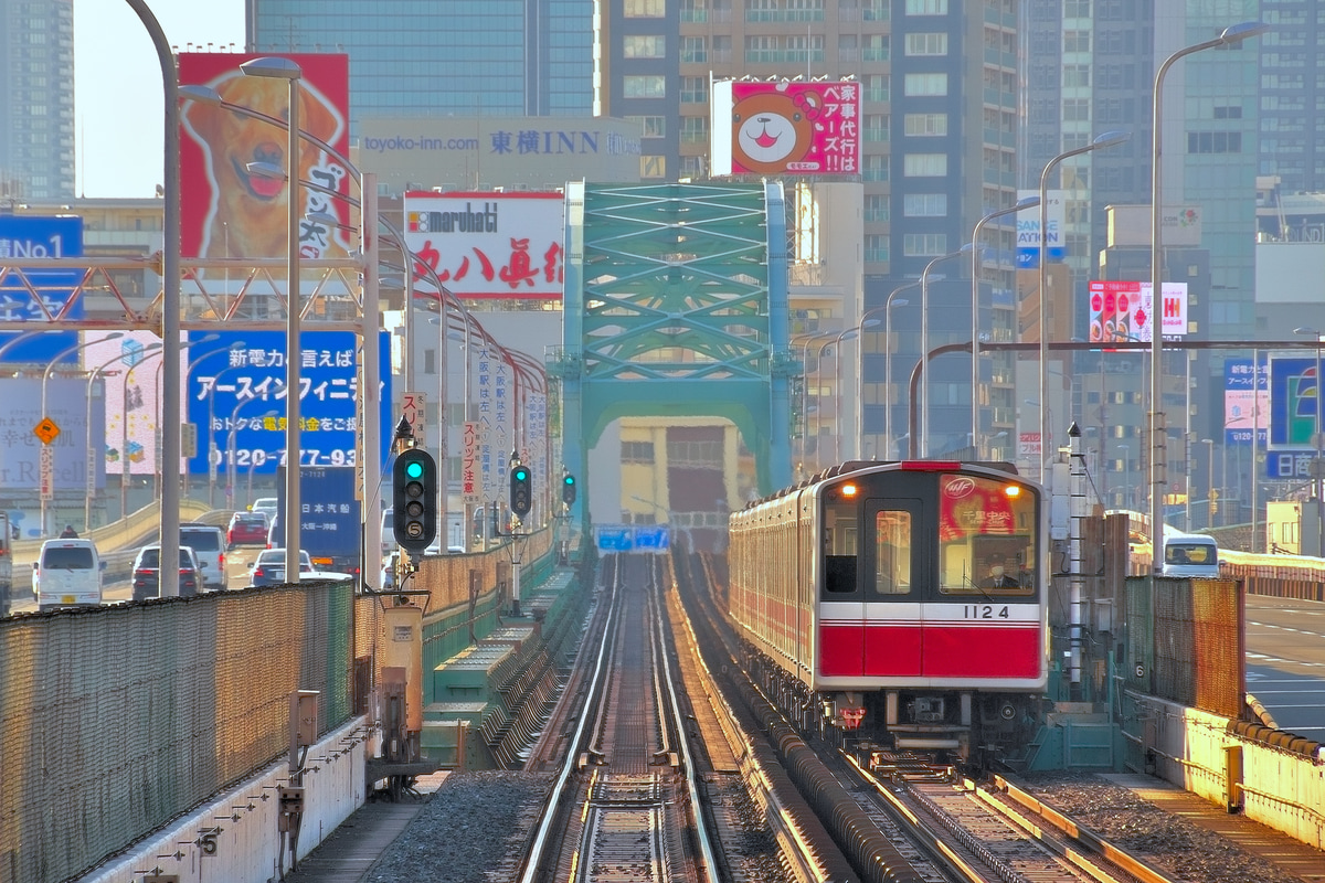 大阪市交通局 中百舌鳥検車場 10系 1124F