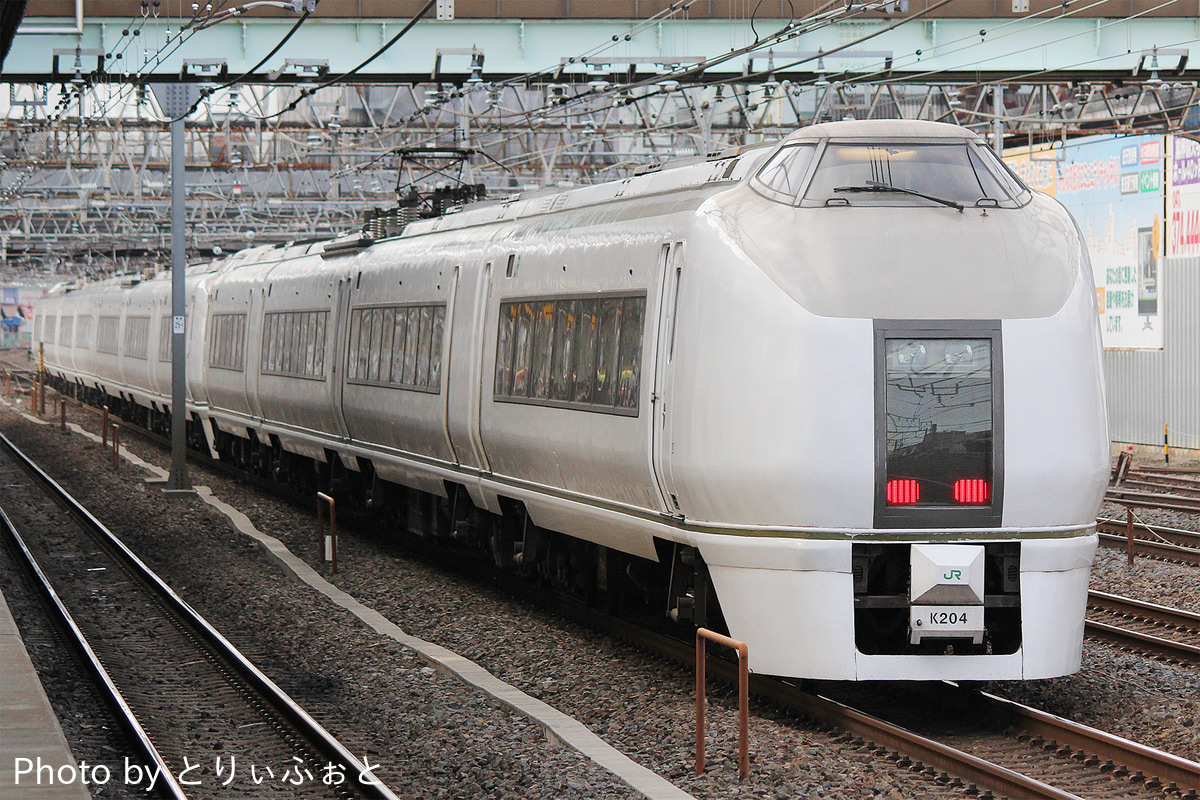 JR東日本 勝田車両センター 651系 カツK204編成