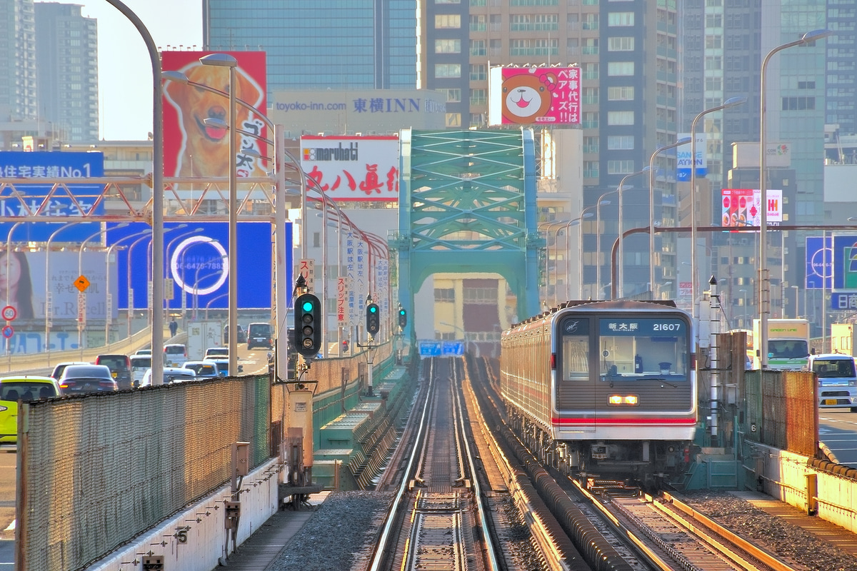 大阪市交通局 中百舌鳥検車場 21系 21607F