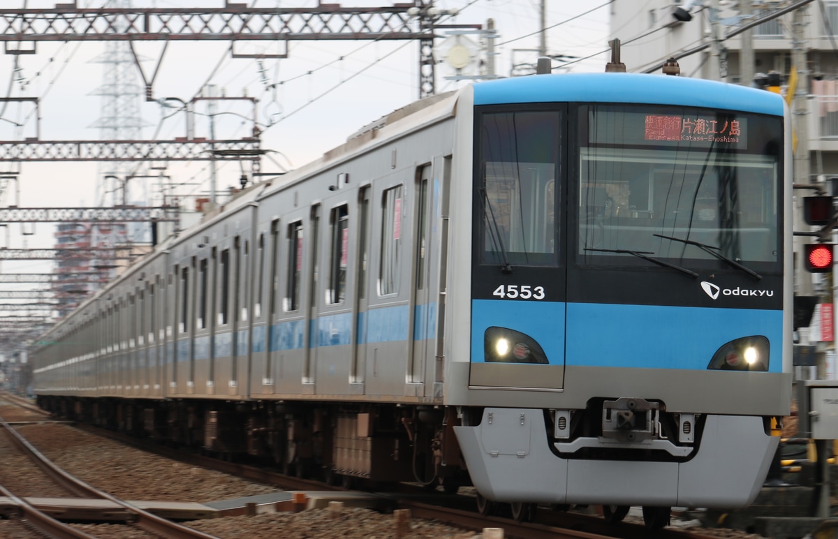 小田急電鉄 喜多見検車区 4000形 4053F