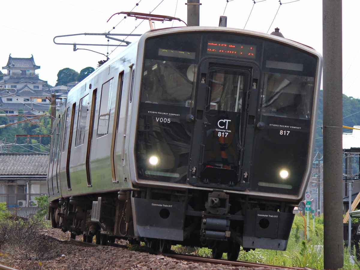 JR九州 鹿児島総合鉄道部鹿児島車両センター 817系 Vk005編成