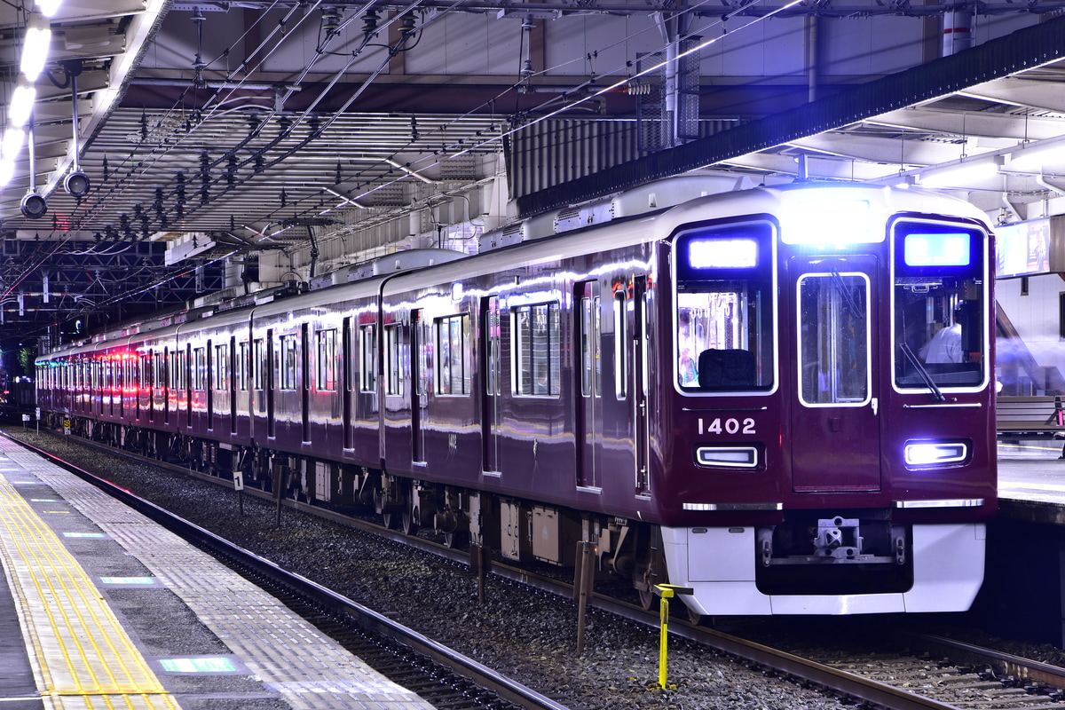 阪急電鉄 正雀車庫 1300系 1302F