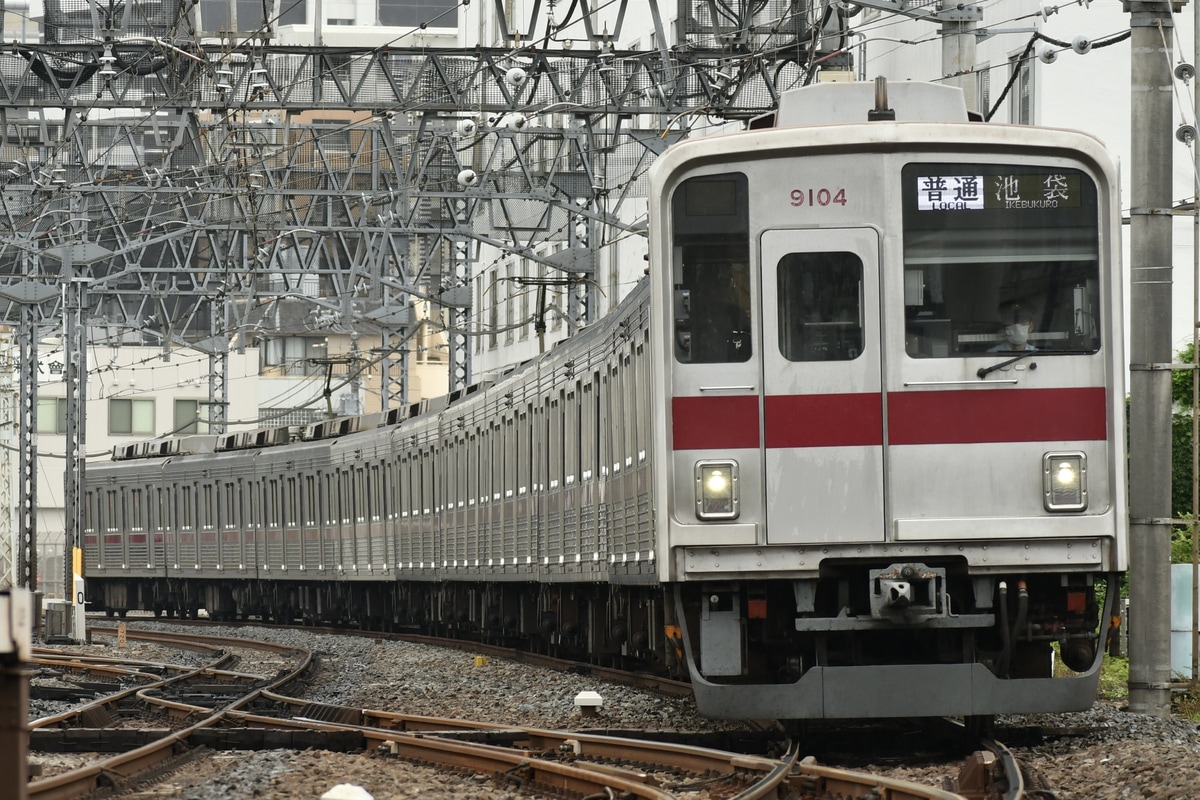 東武鉄道 森林公園検修区 9000系 9104F