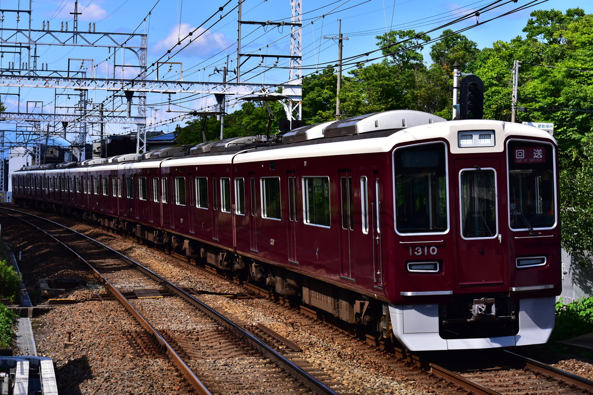 阪急電鉄 正雀車庫 1300系 1310F