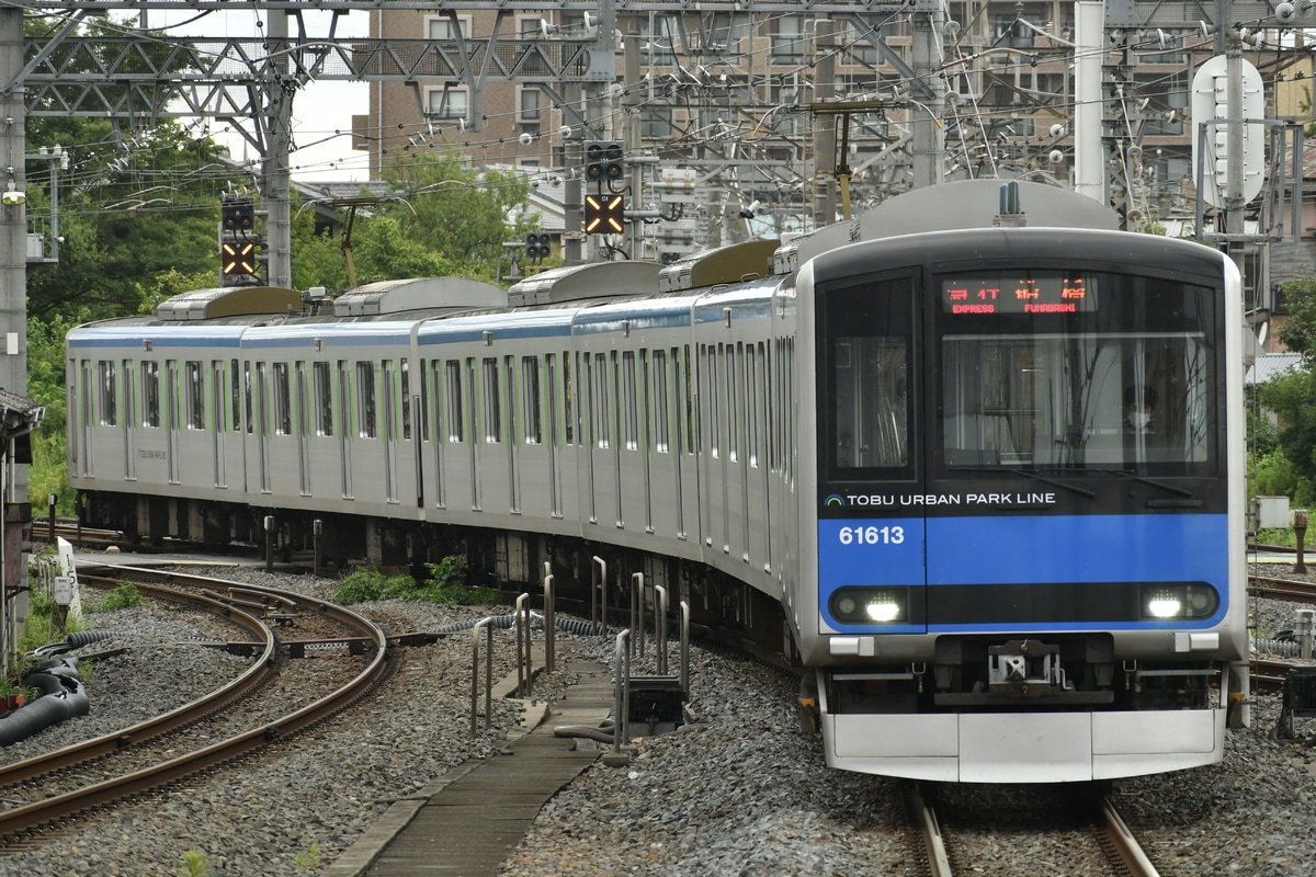 東武鉄道 南栗橋車両管区七光台支所 60000系 61613F