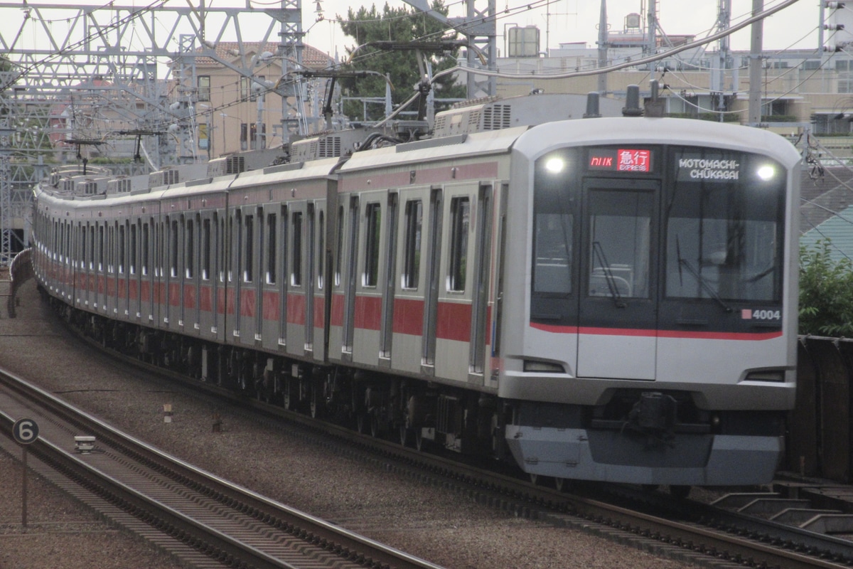 東急電鉄 元住吉検車区 5050系 4104F