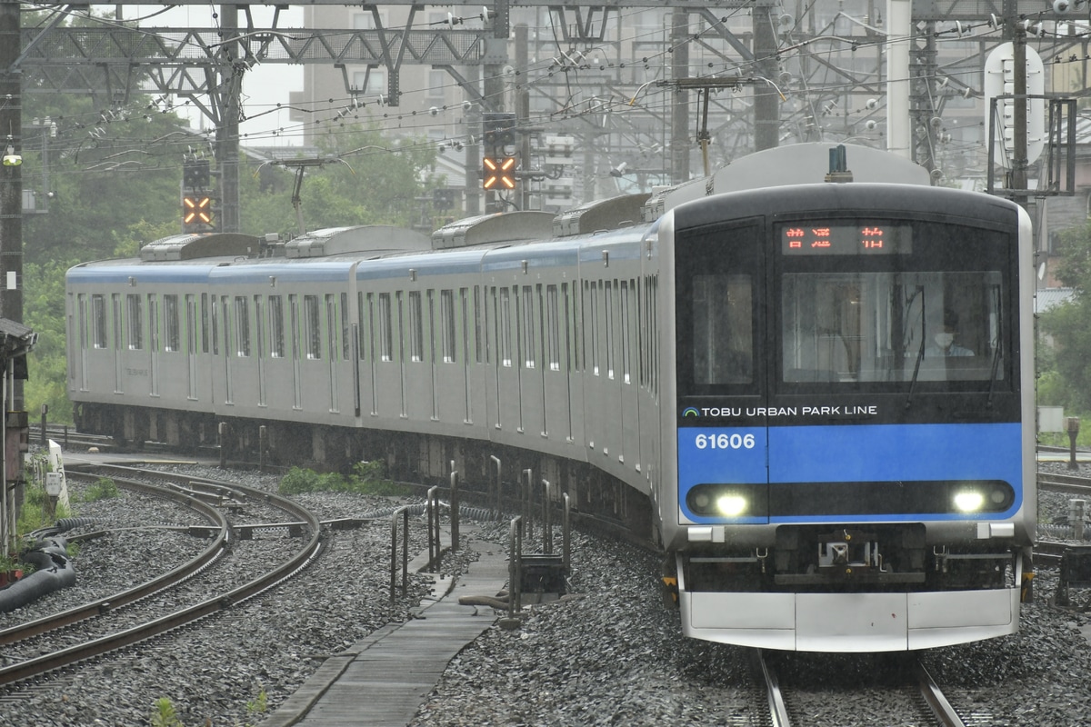 東武鉄道 南栗橋車両管区七光台支所 60000系 61606F