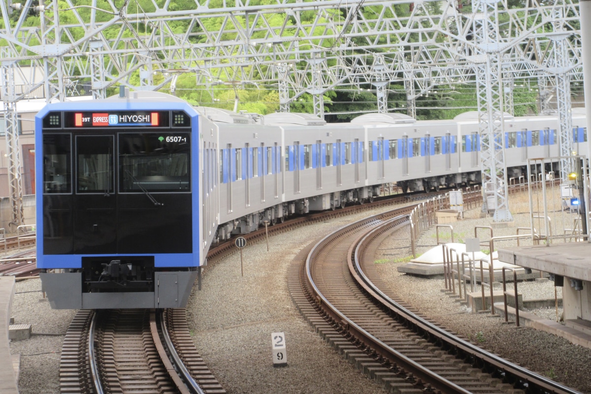 東京都交通局 志村車両検修場 6500形 6507F