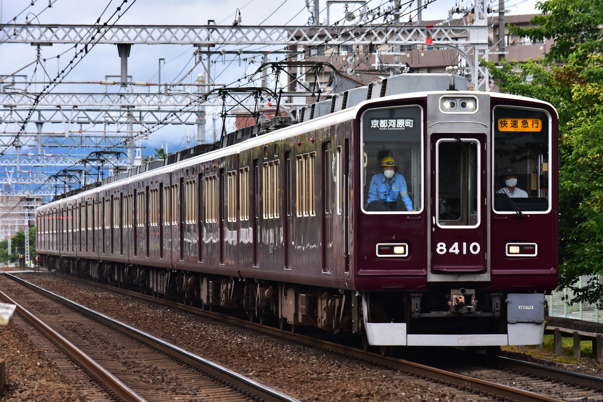 阪急電鉄 正雀車庫 8300系 8310F