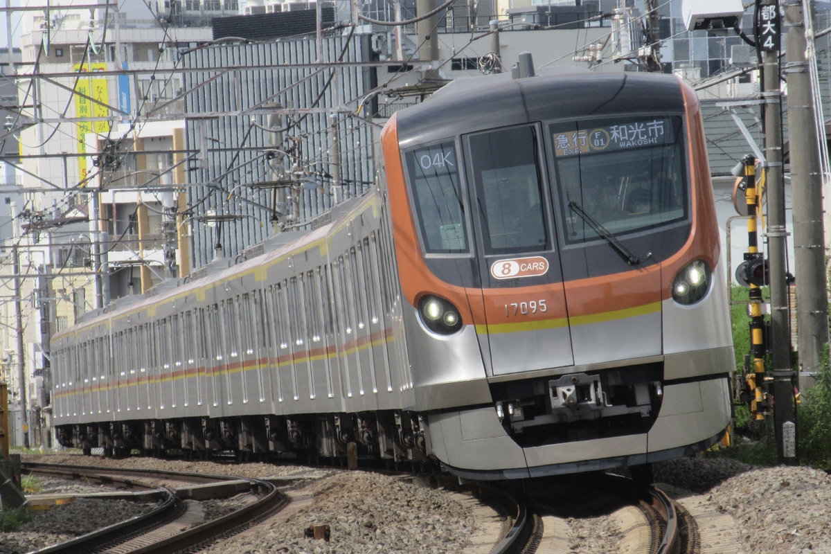 東京メトロ 和光検車区 17000系 17195F