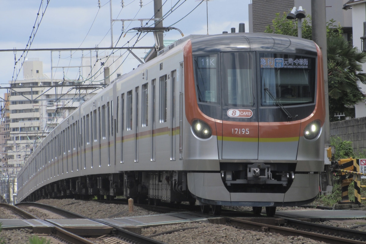 東京メトロ 和光検車区 17000系 17195F