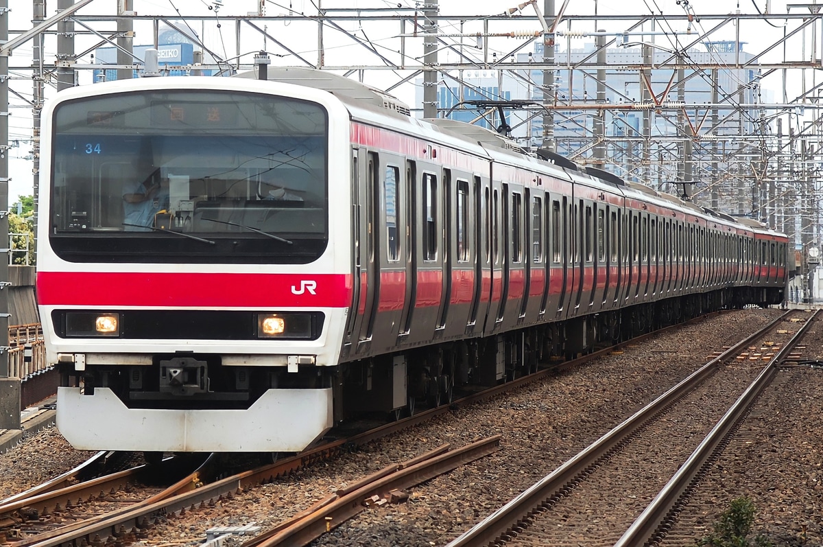 JR東日本 京葉車両センター 209系 ケヨ34編成