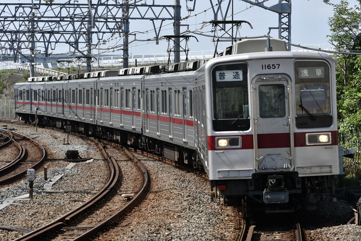 東武鉄道  10030系 11657F