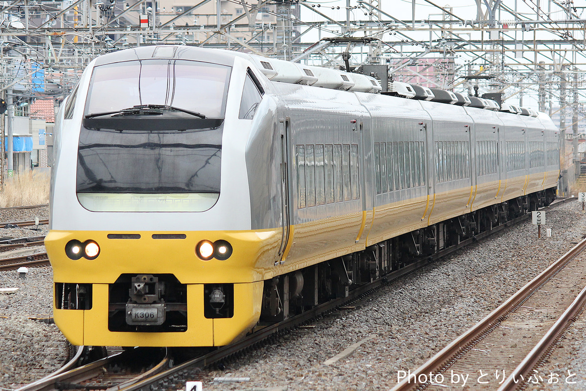 JR東日本 勝田車両センター E653系 カツK306編成