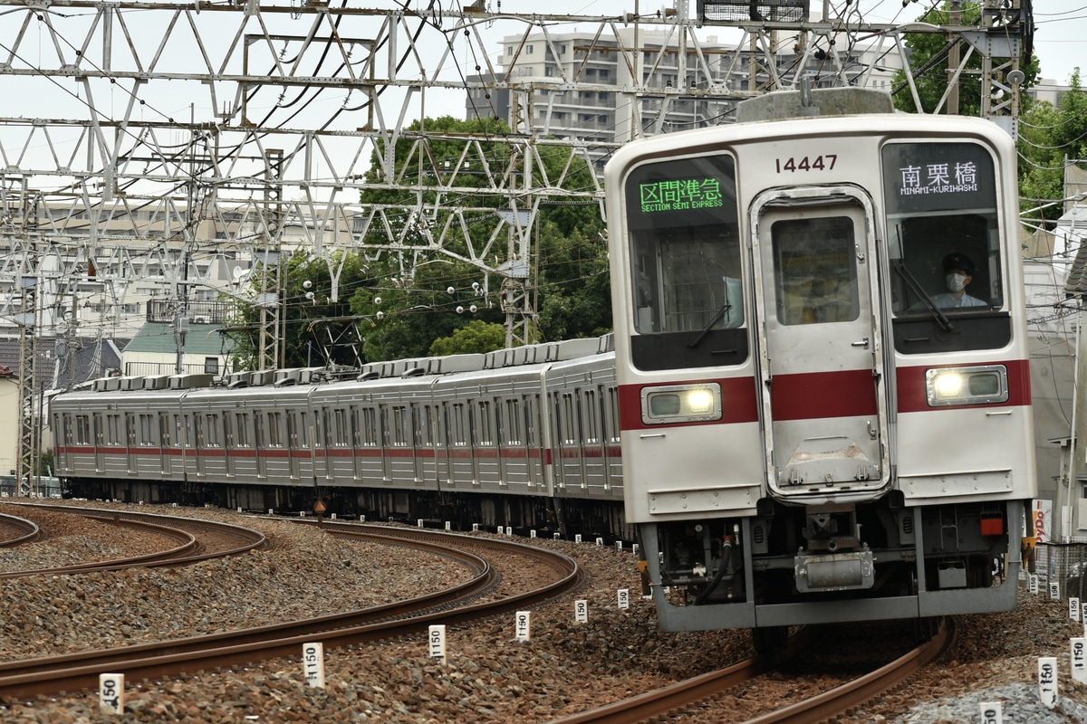 東武鉄道 南栗橋車両管区春日部支所 10030系 11447F