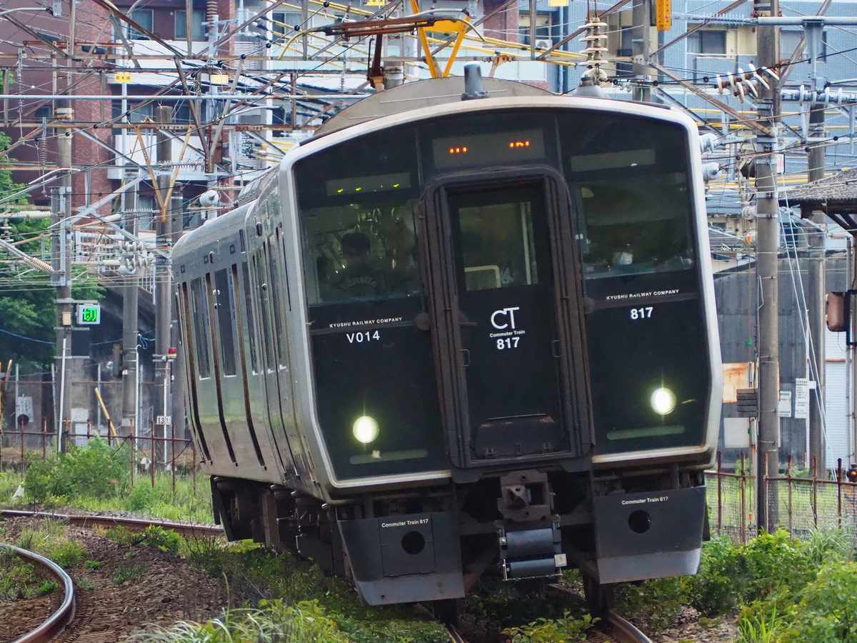 JR九州 鹿児島総合鉄道部鹿児島車両センター 817系 Vk014編成