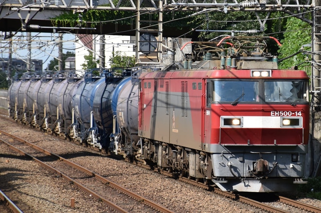 仙台総合鉄道部EH50014を新秋津駅で撮影した写真