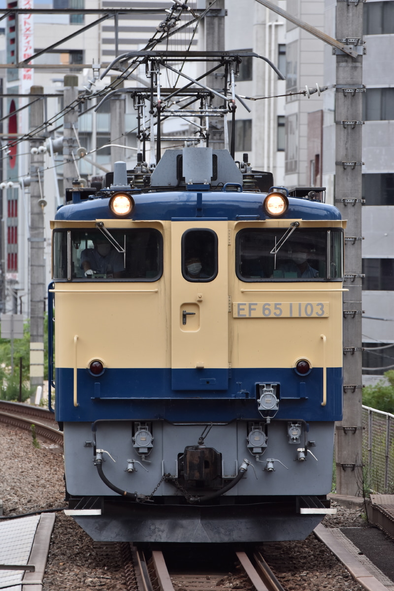 JR東日本 尾久車両センター EF65 1103
