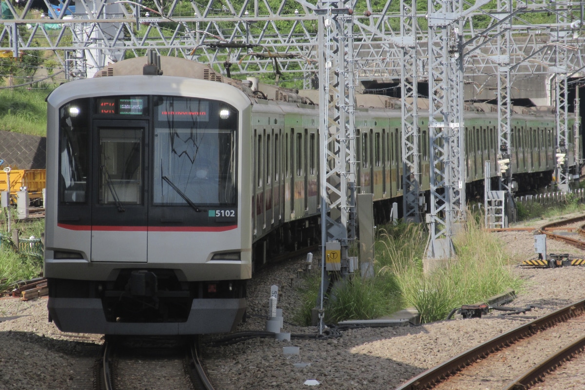 東急電鉄 長津田検車区 5000系 5102F