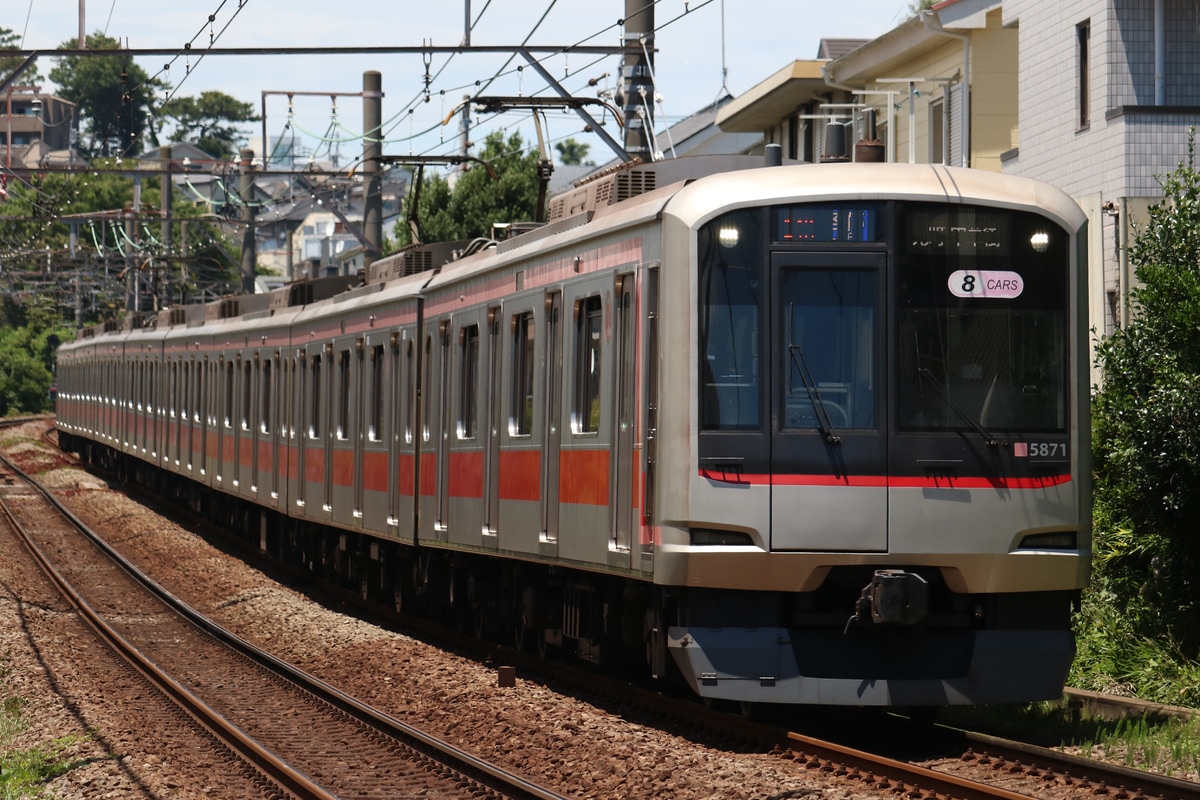 東急電鉄 元住吉検車区 5050系 5171F