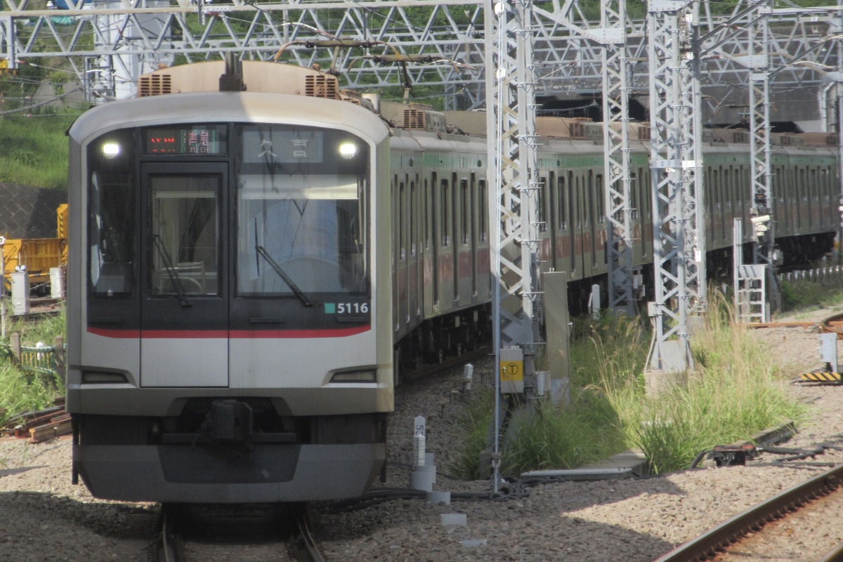東急電鉄 長津田検車区 5000系 5116F