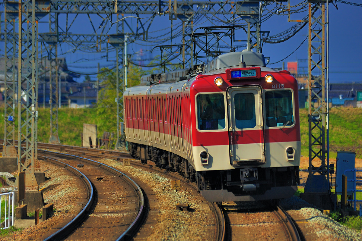 近畿日本鉄道 西大寺検車区 8600系 8115F