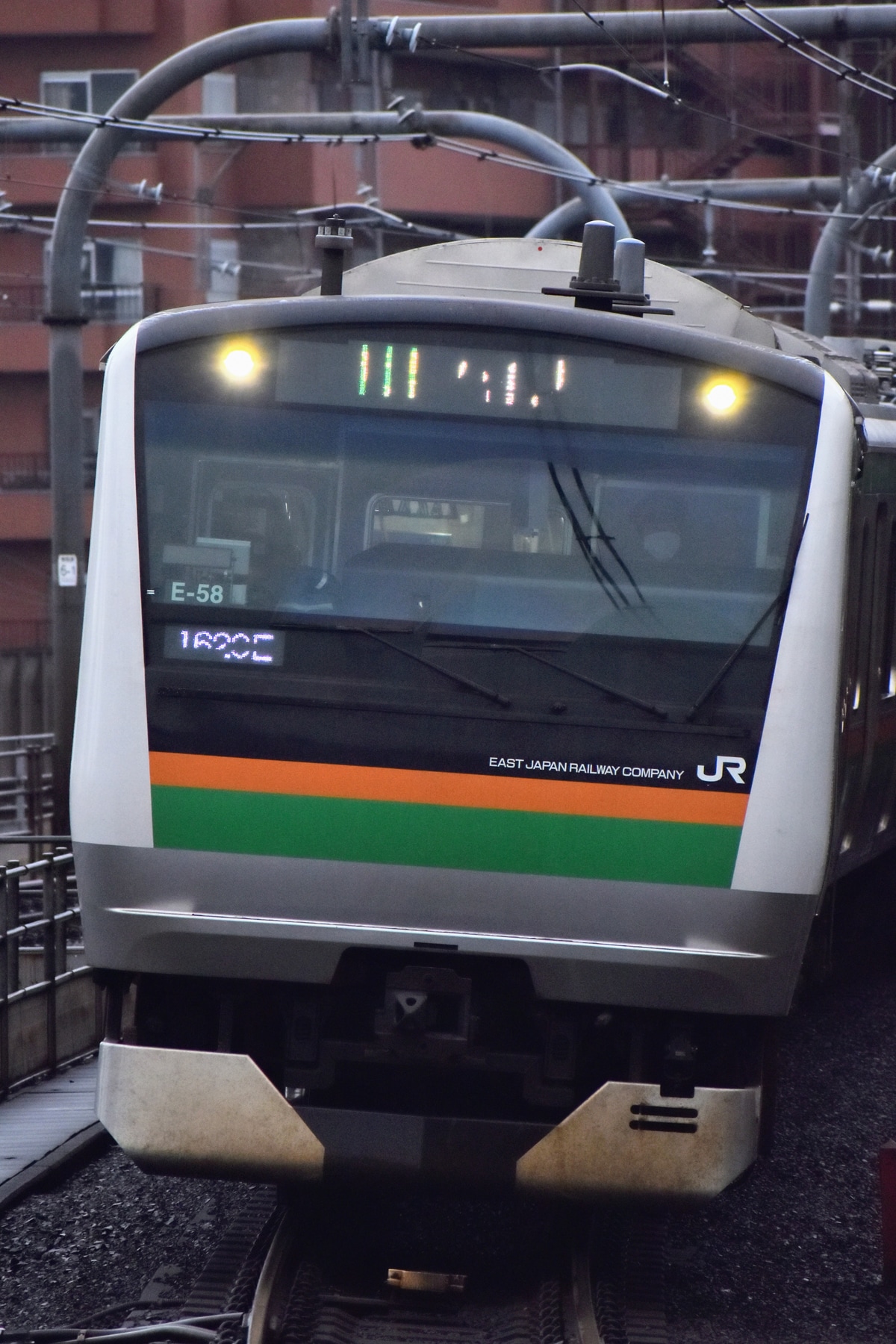 JR東日本 国府津車両センター E233系 コツE-58編成