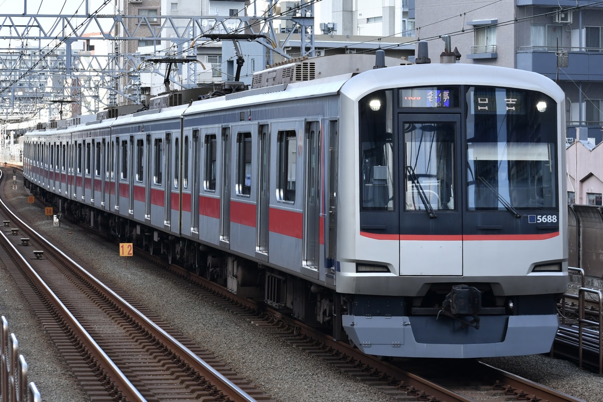 東急電鉄 元住吉検車区 5080系 5188F