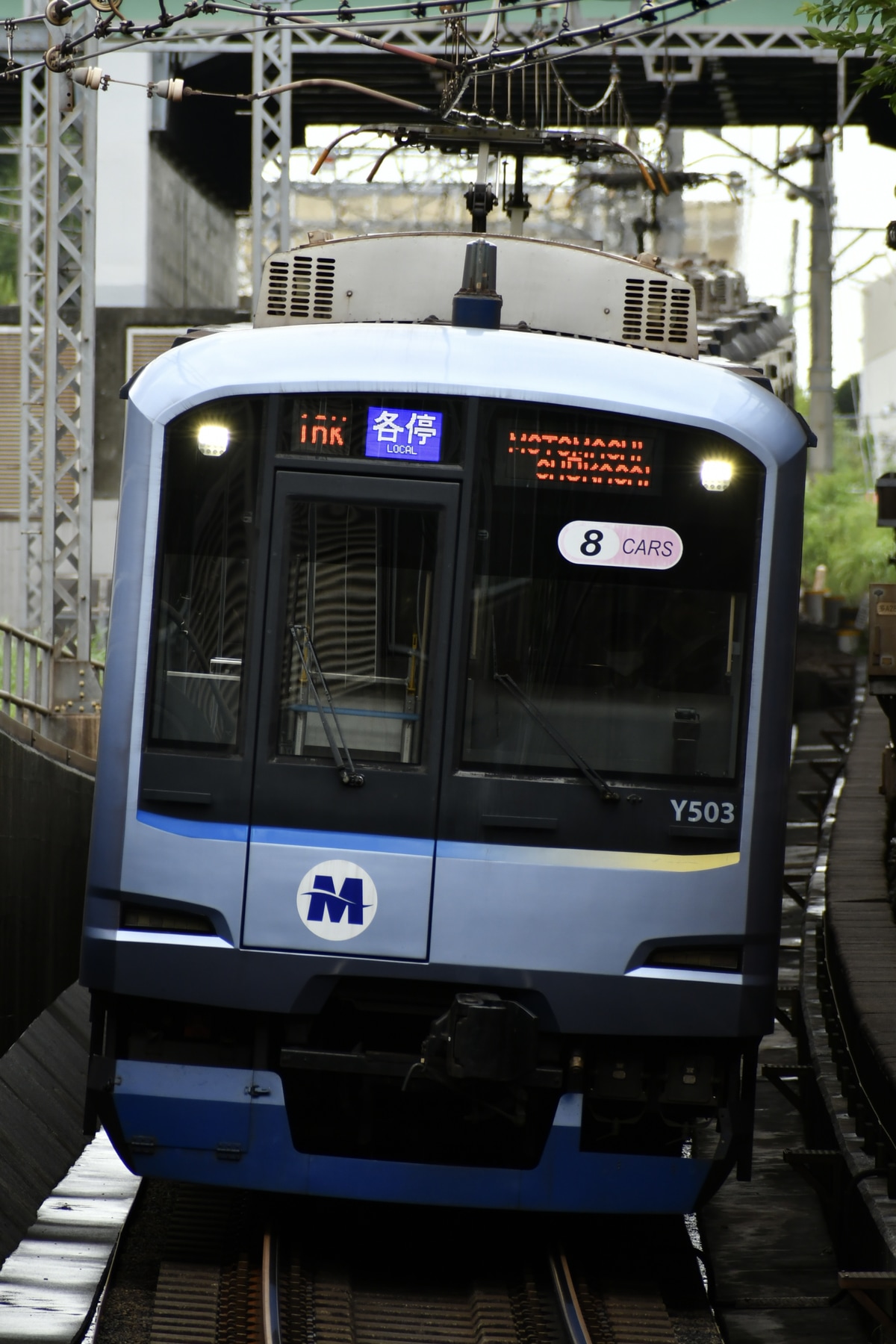 横浜高速鉄道 元住吉検車区 Y500系 Y513F