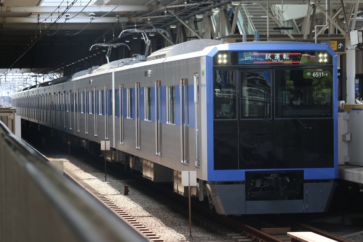 東京都交通局 志村車両検修場 6500形 6511F