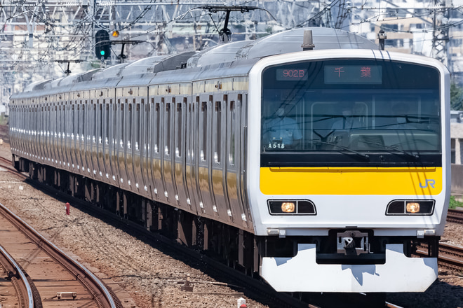 E231系ミツA516編成を西荻窪駅で撮影した写真