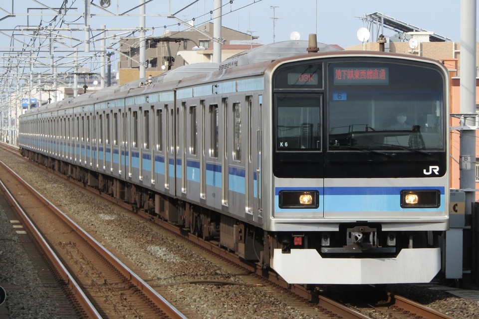 JR東E231系ミツK6編成(K6編成)(ミツK6)の編成データ、編成表、ニュース