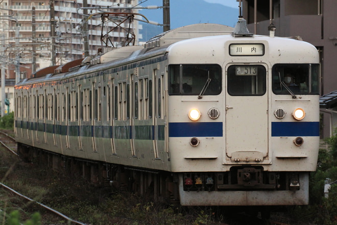 鹿児島総合鉄道部鹿児島車両センター 415系 Fk513編成 の写真