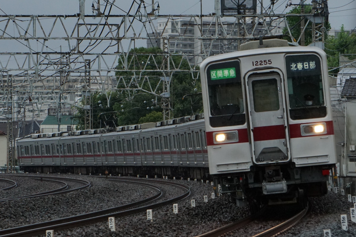 東武鉄道 南栗橋車両管区春日部支所 10030型50番台 11255f