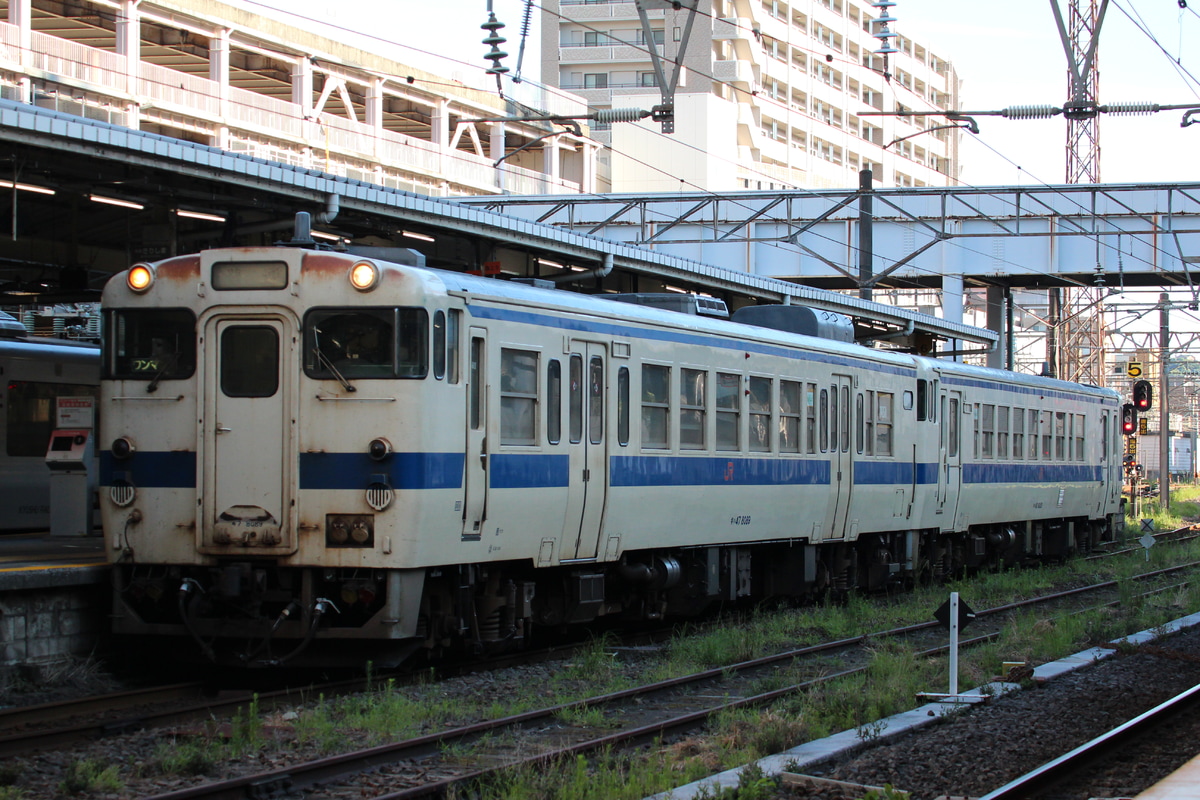 JR九州 鹿児島総合鉄道部鹿児島車両センター キハ47 8089