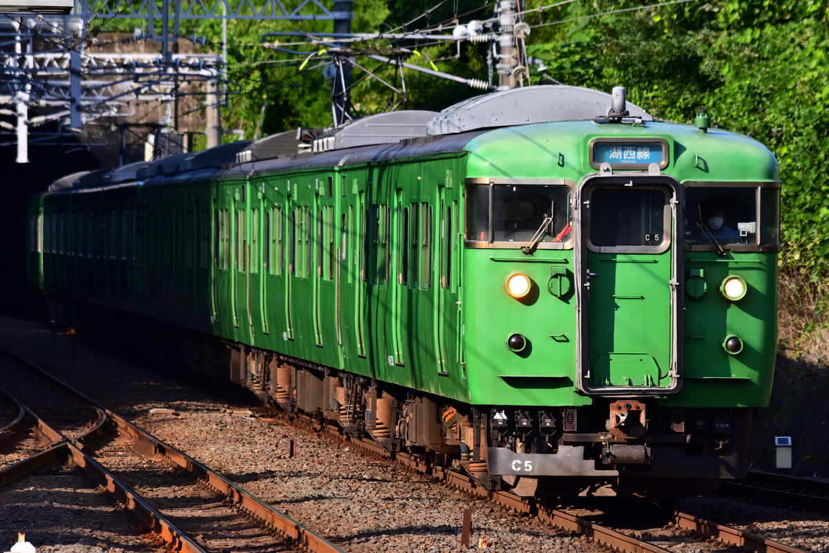 JR西日本 吹田総合車両所京都支所 113系 C5編成