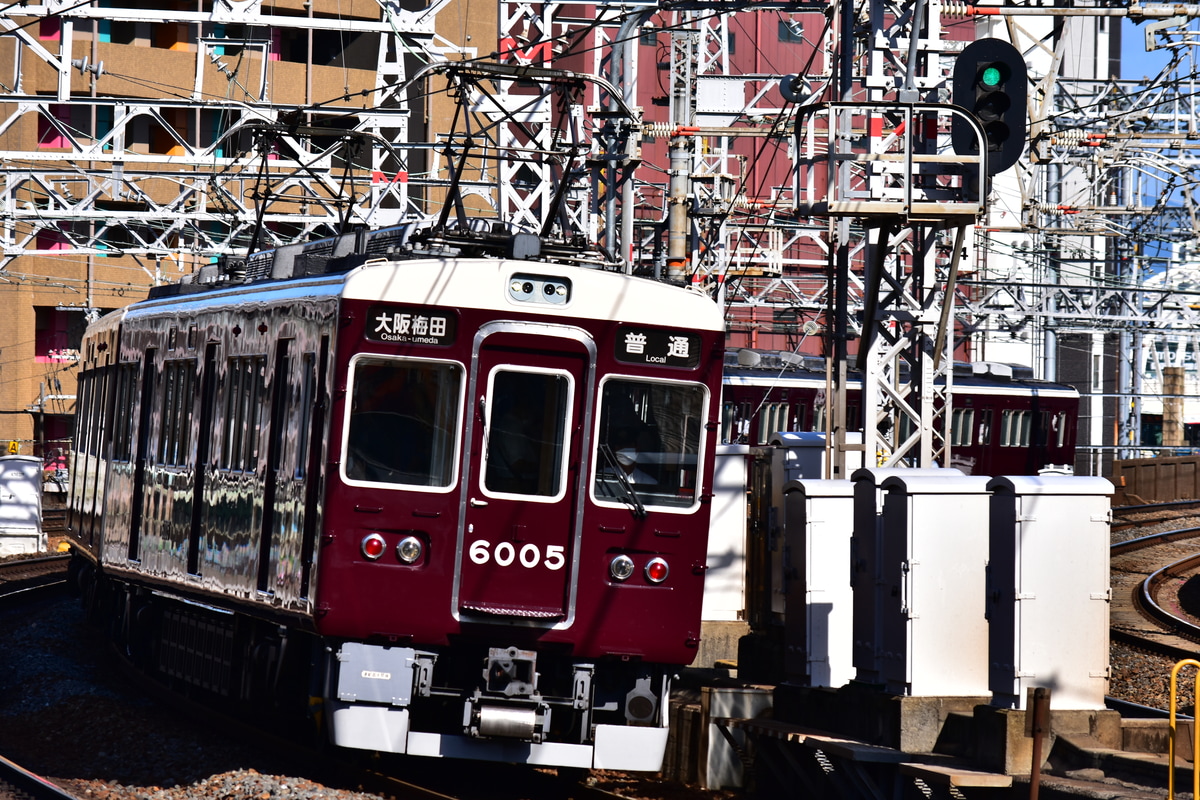 阪急電鉄 平井車庫 6000系 6005F