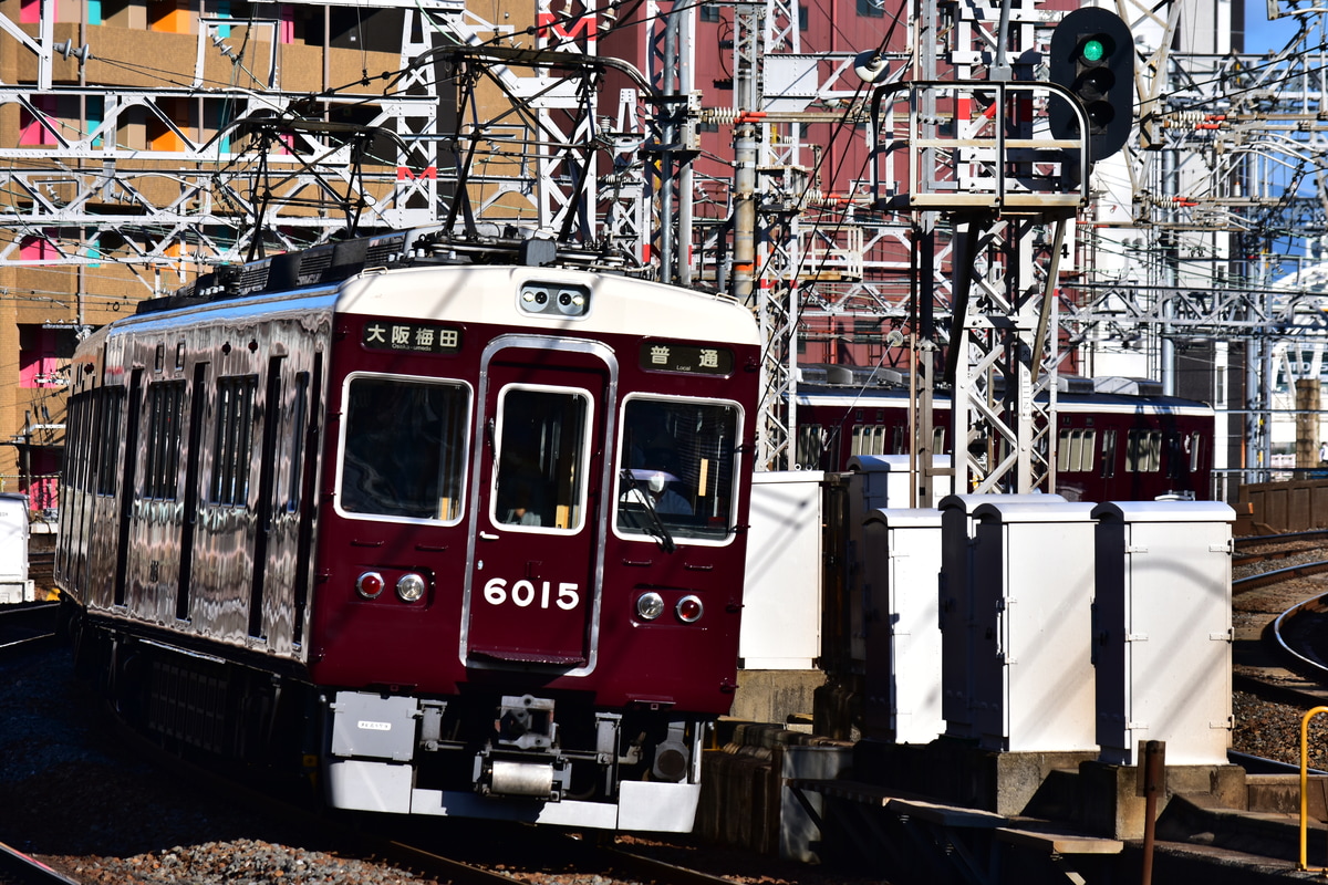 阪急電鉄 平井車庫 6000系 6015F