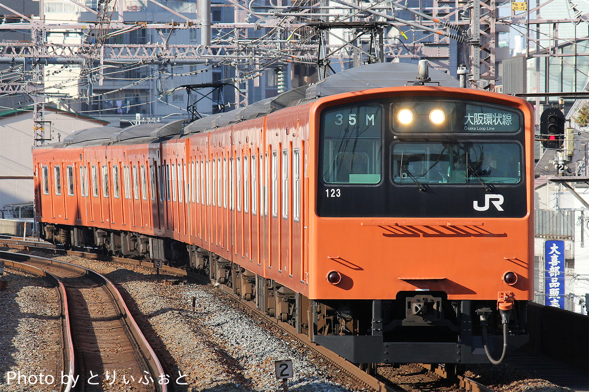 JR西日本  201系 LB12編成