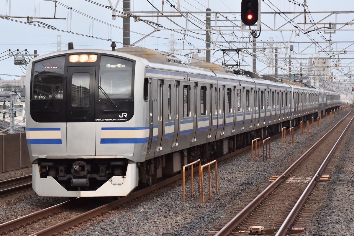 JR東日本 鎌倉車両センター本所 E217系 クラY-142編成