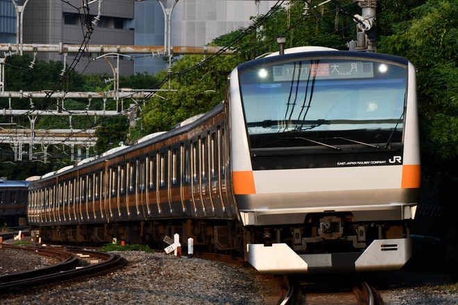 豊田車両センターE233系トタT14編成を御茶ノ水～水道橋間で撮影した写真