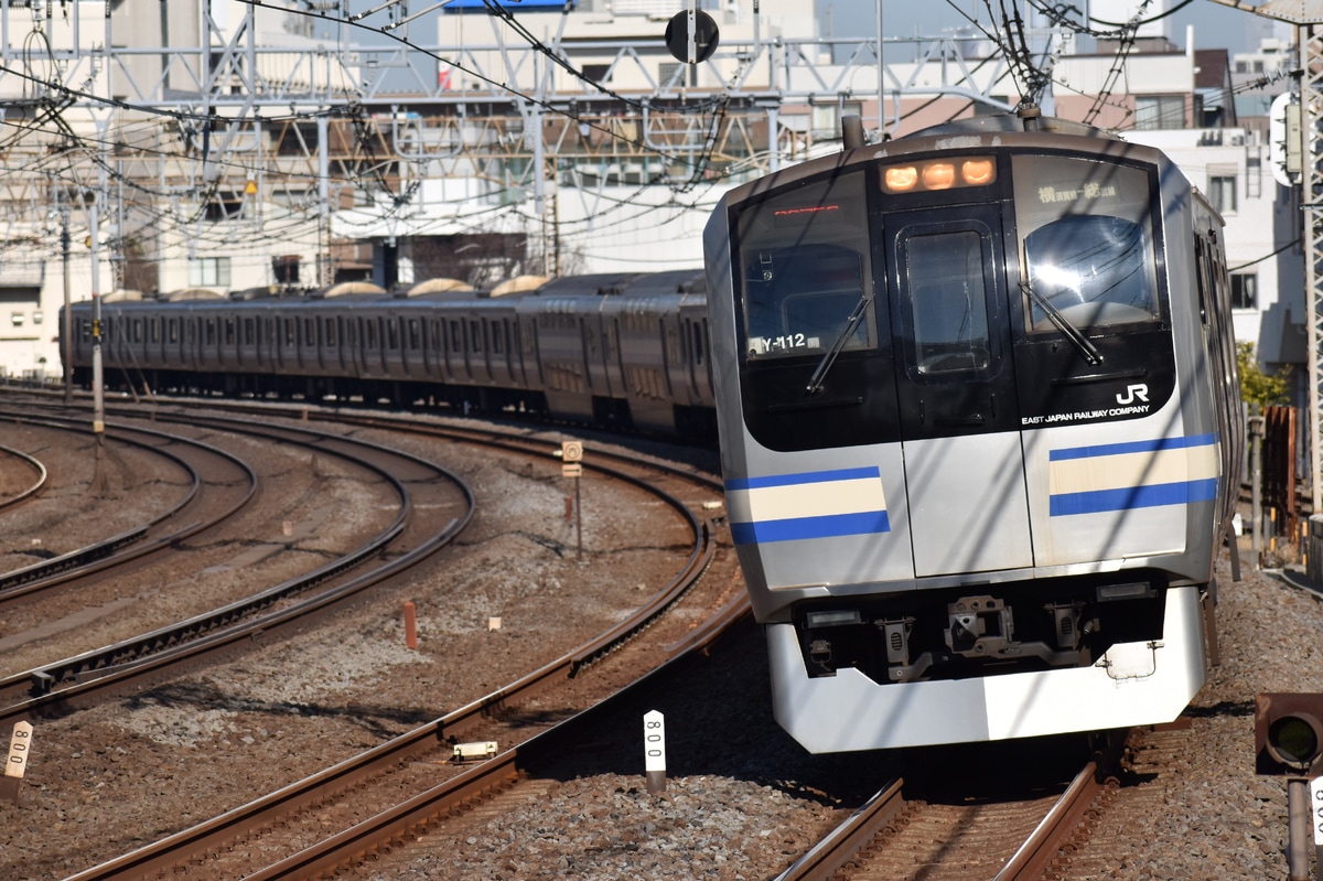 JR東日本 鎌倉車両センター本所 E217系 クラY-112編成